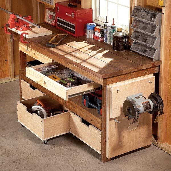 Workbench Plans: Workbenches | The Family Handyman