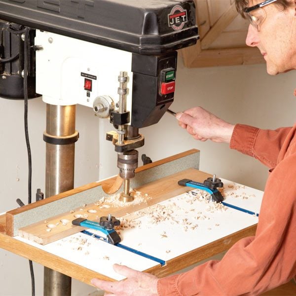 How to Build a Drill Press Table | The Family Handyman