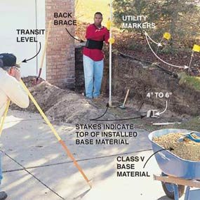 How to Build a Concrete Block Retaining Wall | The Family Handyman