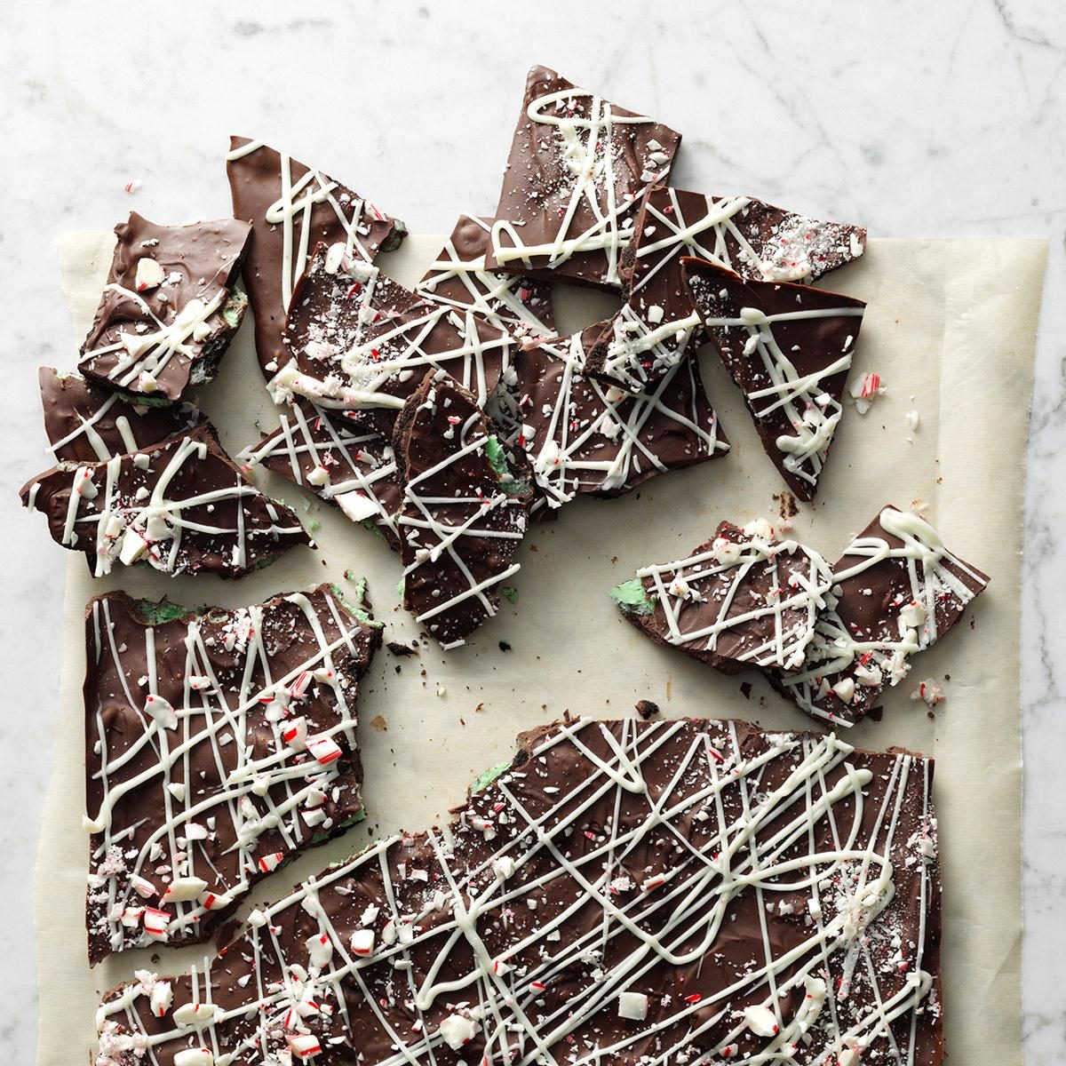 Image result for taste of home oreo and candy cane chocolate bark