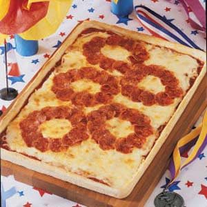 Olympic Rings Pizza Recipe