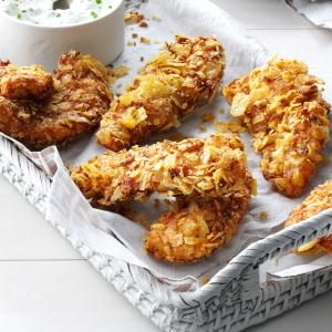 Crispy Barbecue Chicken Tenders Recipe