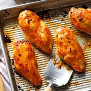 Spicy Apricot-Glazed Chicken Recipe