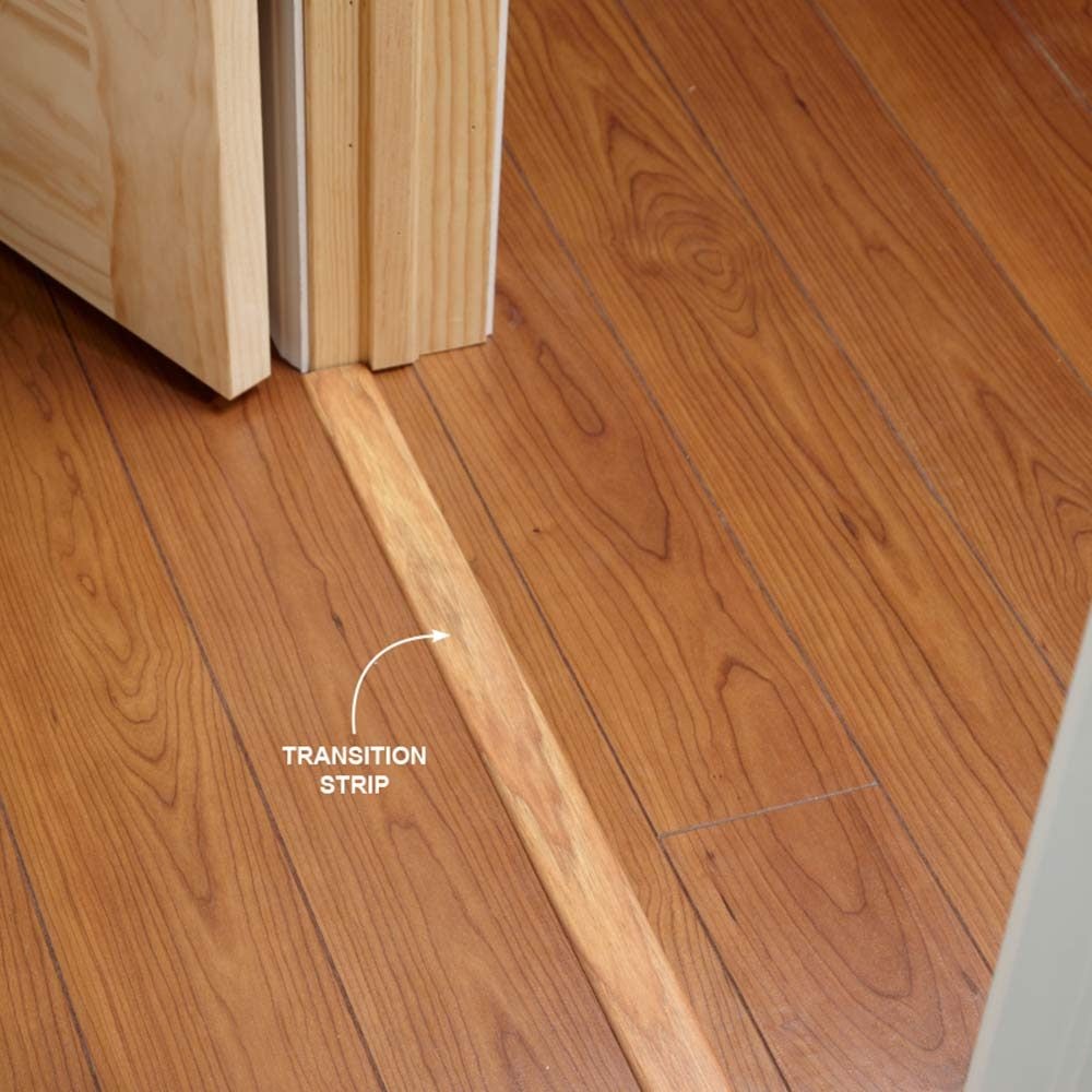 Tricks For Installing Laminate Flooring, Laminate Transition Uneven Floors