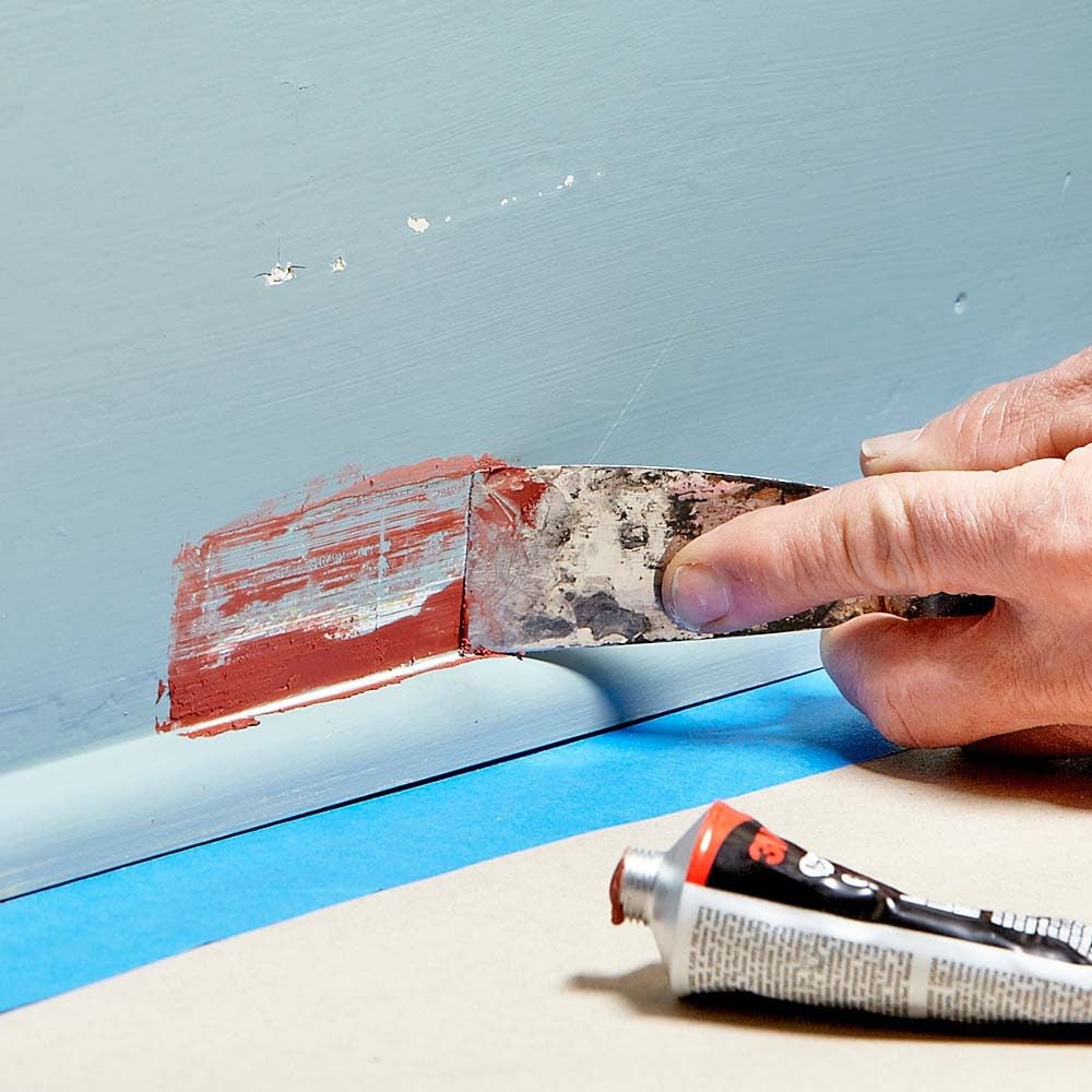 Patching with glazing putty | Construction Pro Tips