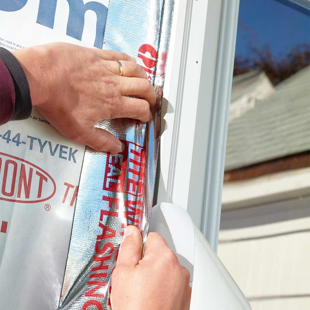 Sealing windows and doors with sealing tapes | Construction Pro Tips