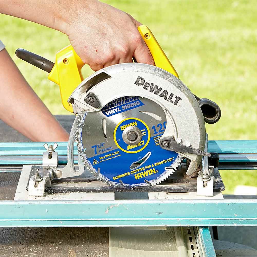 Use blades specifically designed for cutting vinyl | Construction Pro Tips