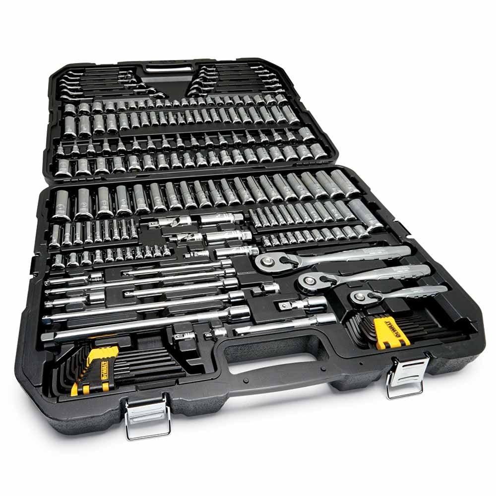 A set of silver DeWalt mechanic tools | Construction Pro Tips