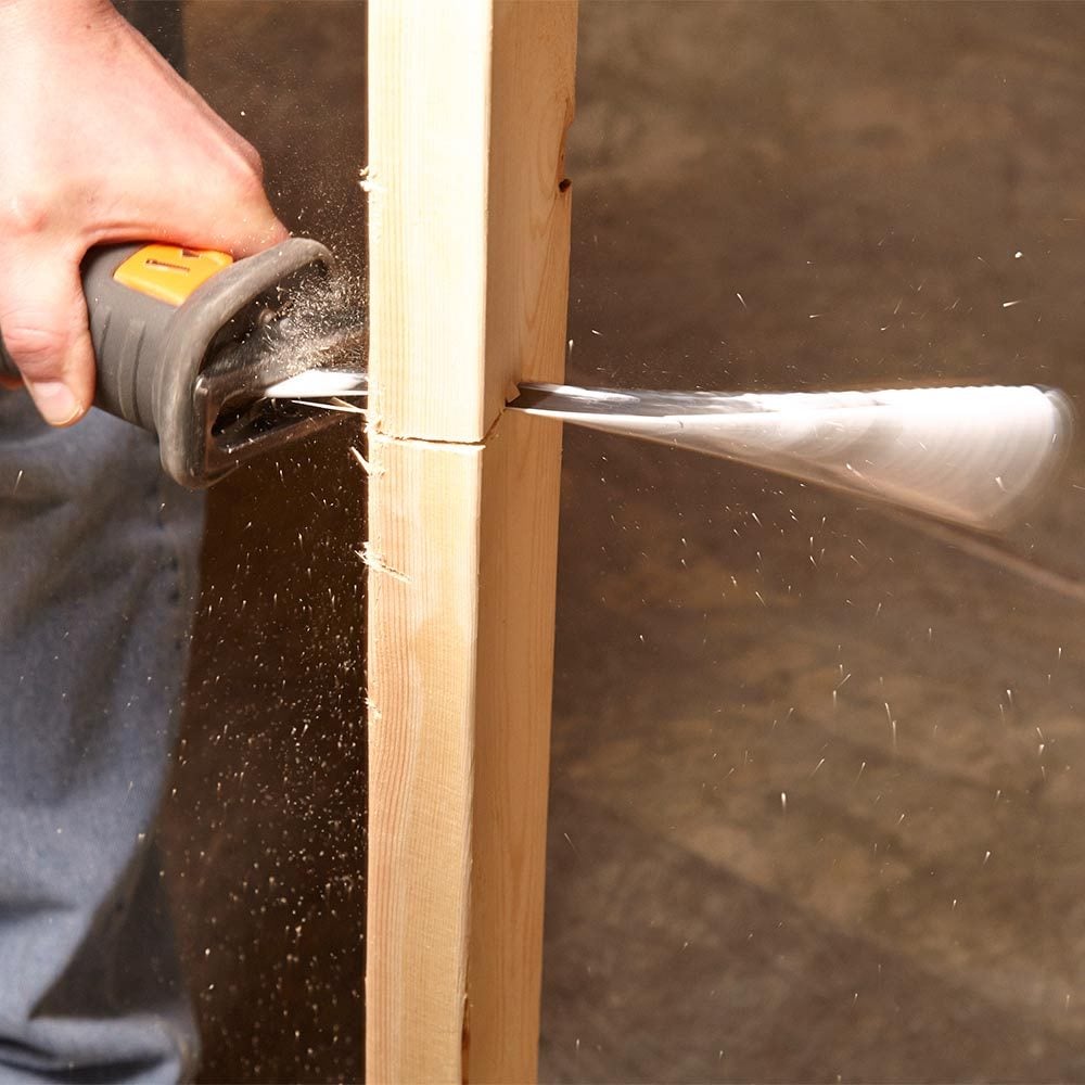 A reciprocating saw waggling during a cut | Construction Pro Tips