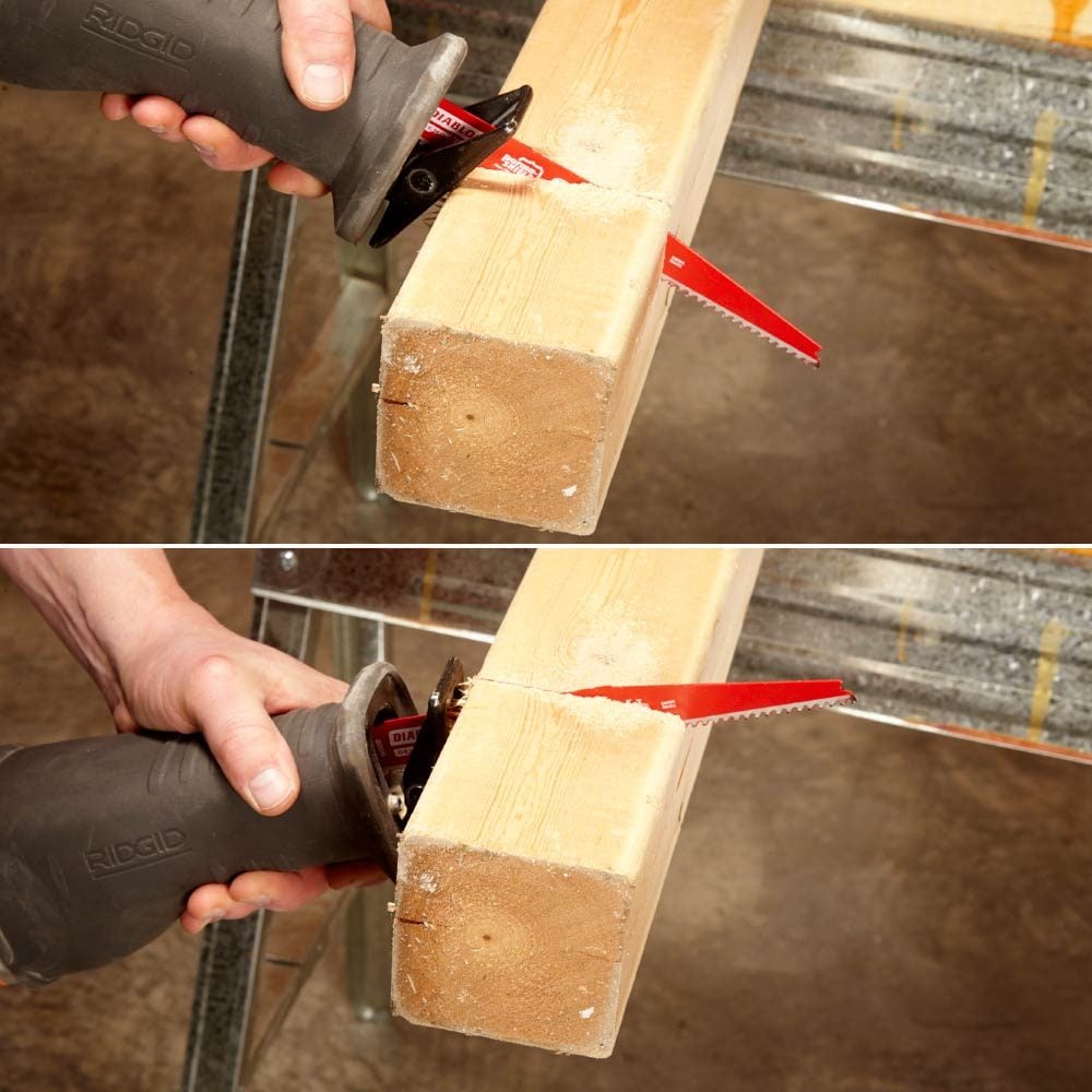 Alternating angles while making a cut | Construction Pro Tips
