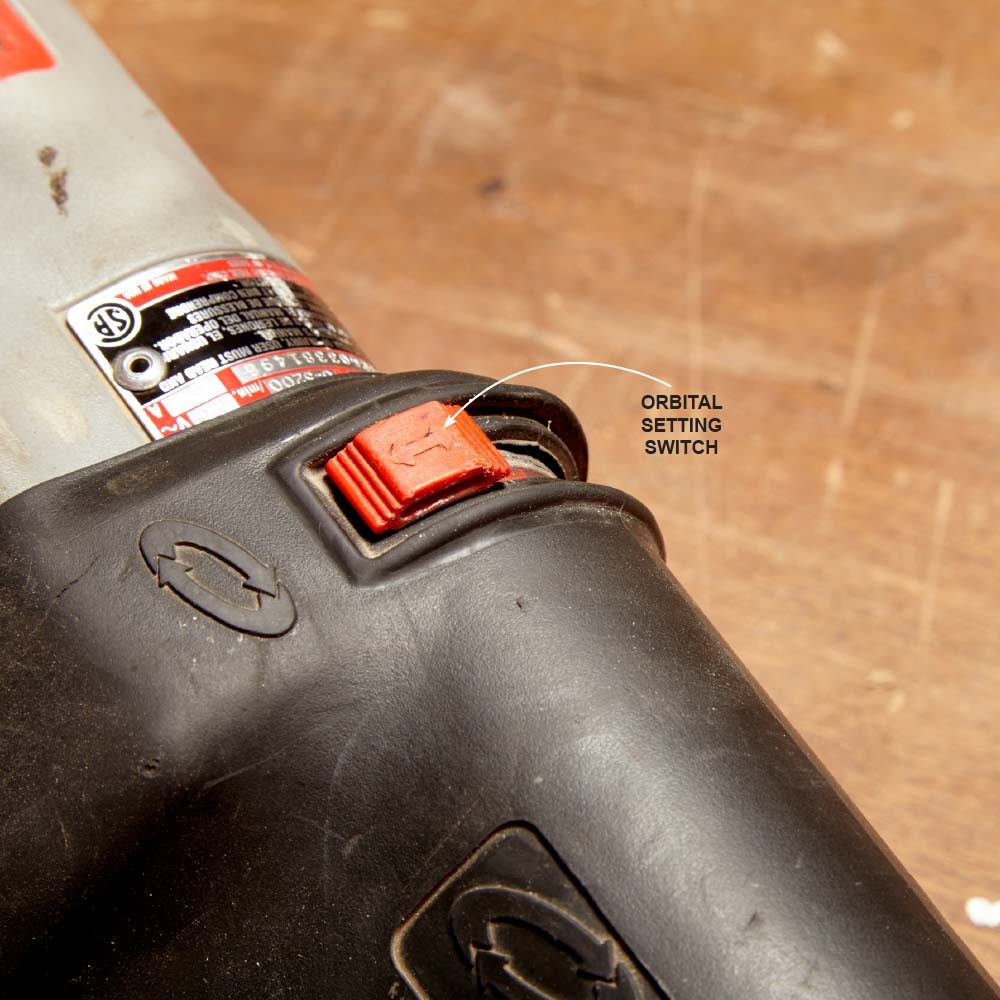 Setting a saw to the orbital switch | Construction Pro Tips
