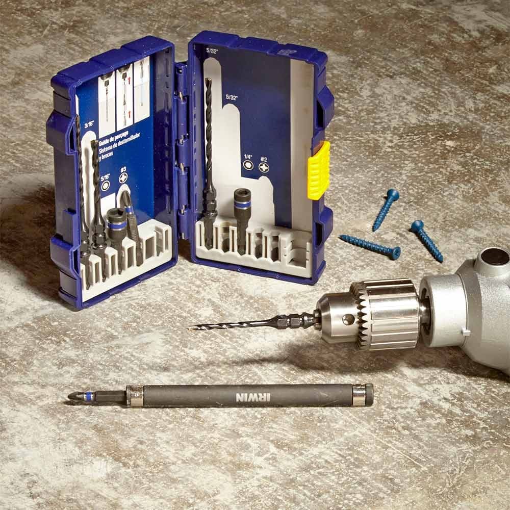 A concreted drill kit | Construction Pro Tips