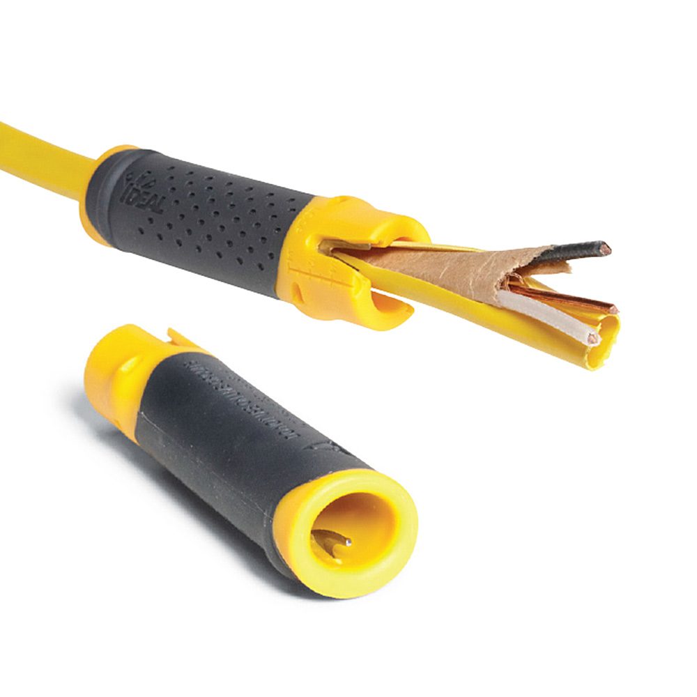 A little tool that strips and splits wires | Construction Pro Tips