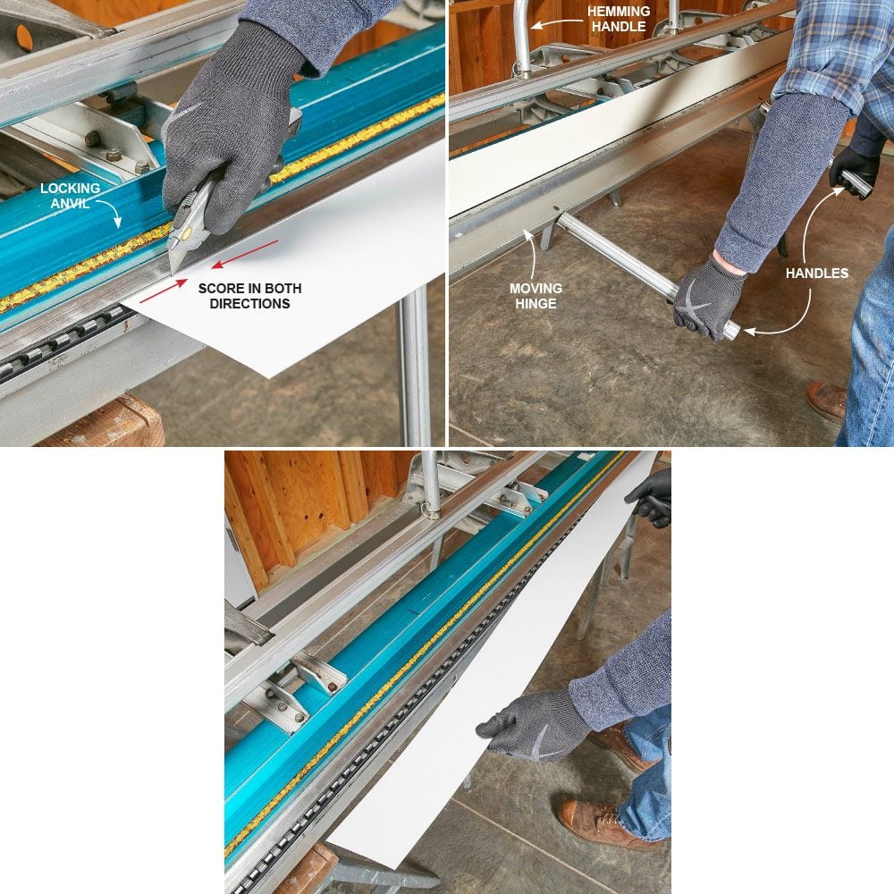 Direction for cutting trim coil | Construction Pro Tips