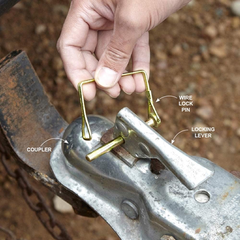 Inserting a Wire Lock Pin | Construction Pro Tips