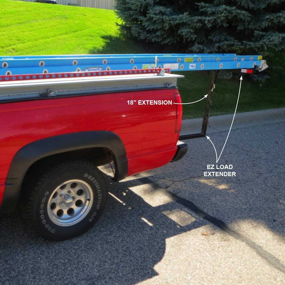 hauling with a truck load extender