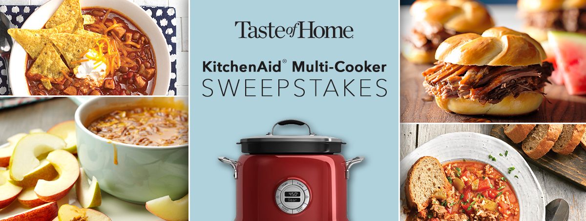 Taste of Home KitchenAid MultiCooker Giveaway