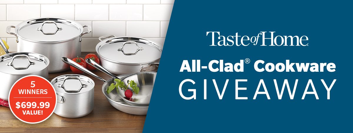 Taste of Home All-Clad Giveaway
