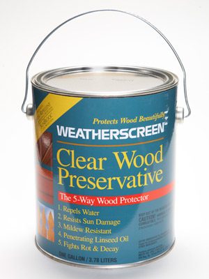 Clear Wood Preservative