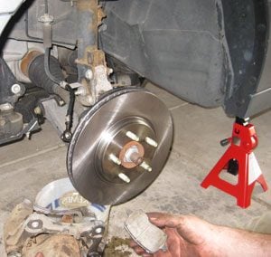 Replacing Brake Rotors and Brake Pads