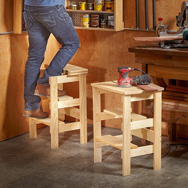 Ridiculously Simple Shop Stool Plans The Family Handyman