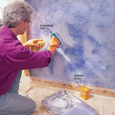 How to Sponge Paint a Wall | The Family Handyman