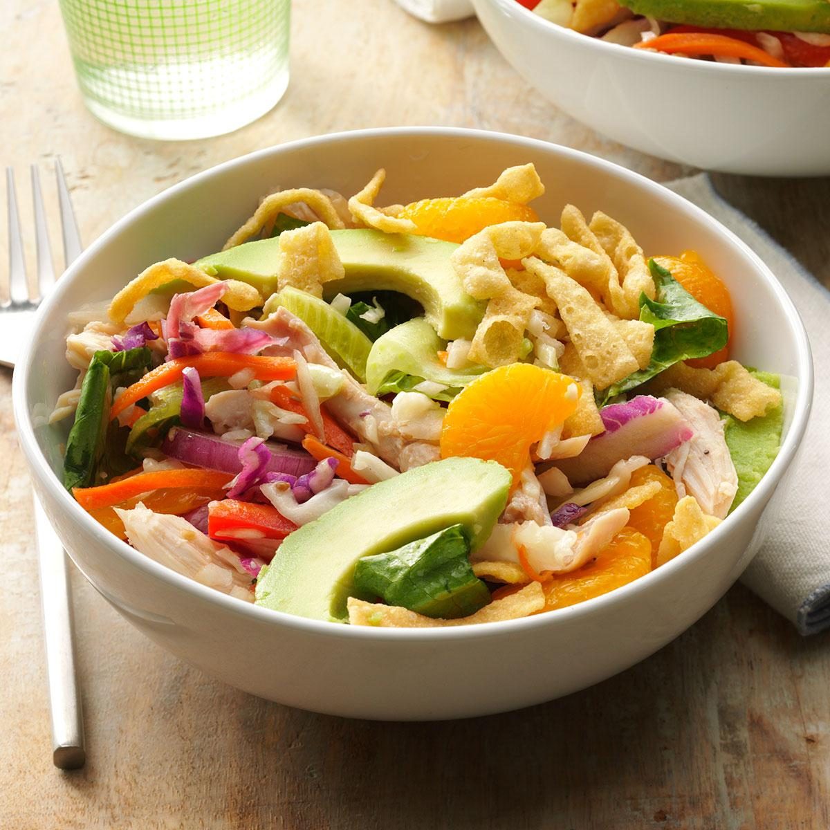 Sesame Chicken Slaw Salad Recipe | Taste of Home