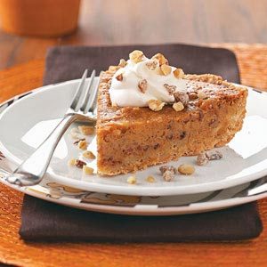 Walnut-Date Pumpkin Pie Recipe | Taste of Home